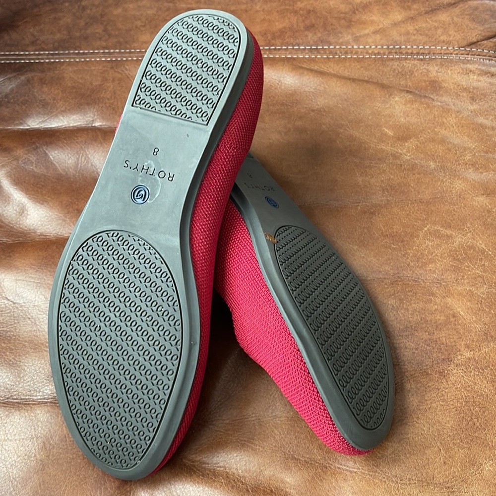 Rothy’s ruby red‎ flats - Picture 4 of 5